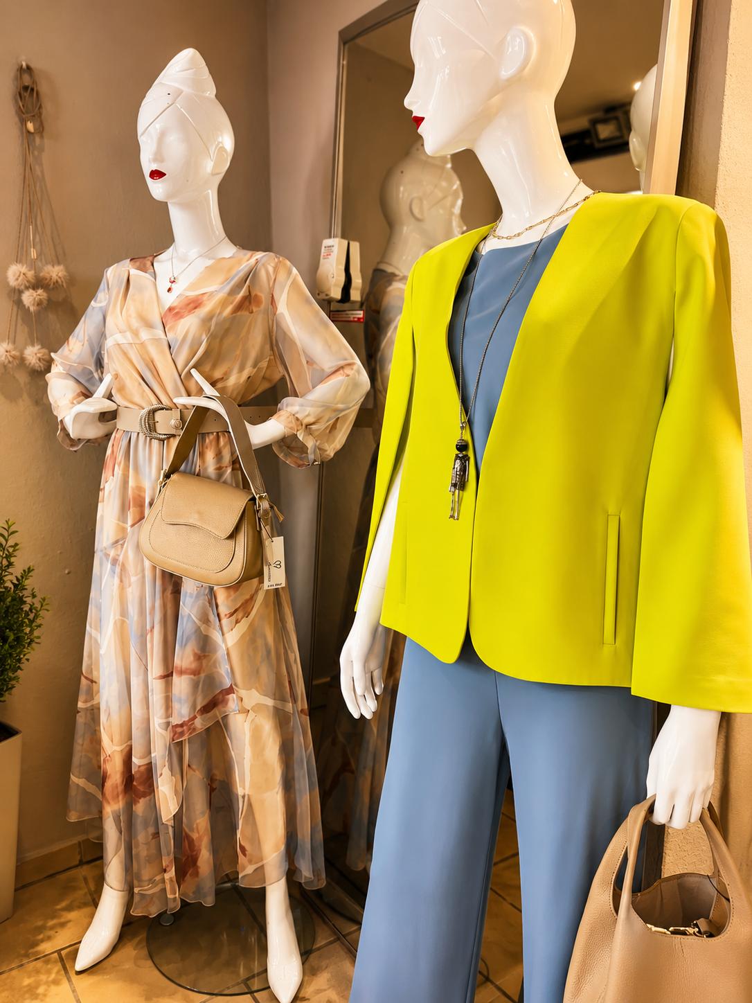 Aktuelle Looks im Schaufenster